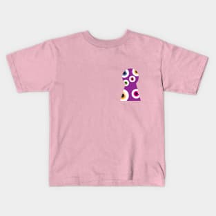 Keyhole with Eyes Kids T-Shirt